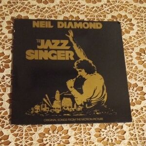 The Jazz Singer Vinyl Record - Black and Gold